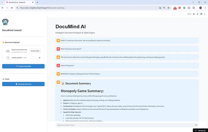 Document Analysis Tool